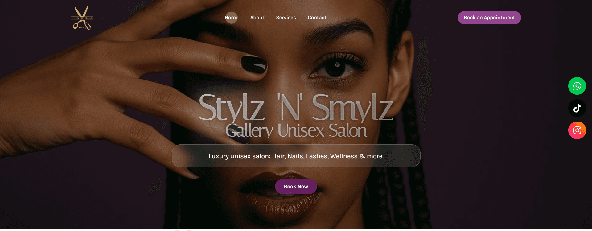 Stylz N Smylz digital brand preview